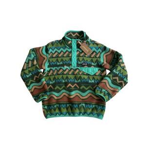 NWT Patagonia Kid's Lightweight Synchilla Snap T